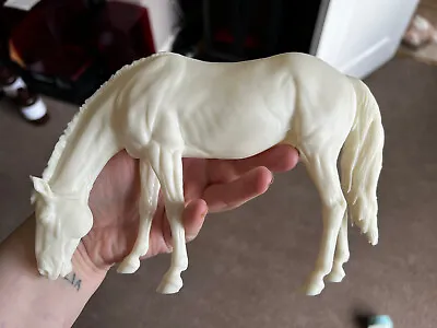£95 • Buy Breyer Resin Classic Model Horse Grazing Stallion- White Resin Ready To Paint