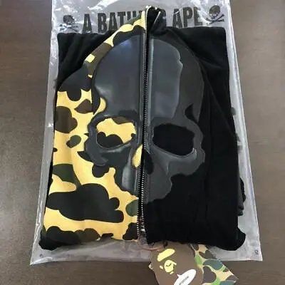 A BATHING APE × MASTERMIND JAPAN/VELVET FULL ZIP HOODIE M Size 1C73115939 • $1101.94