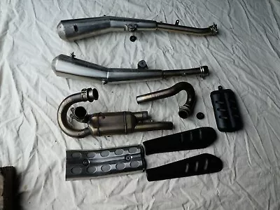 2017 Triumph Street Scrambler OEM Exhaust Mufflers And Pipes • $350