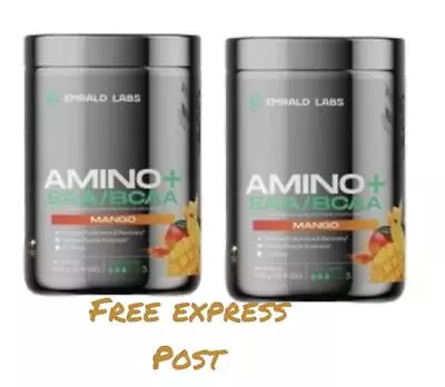 Emrald Labs AMINO+ EAA/BCAA | TWIN YOUR| BODY WITH THE BEST RECOVERY • $106.90