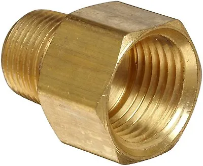 B-5405-02-04 Brass 1/8  Male NPT X  1/4  Female NPT  Expander Water Oil Gas Air • $6.26