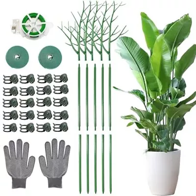 5 Pack Plant Support Stakes For Indoor/Outdoor Plants 39.37 Inch Plant Stick... • $19.16