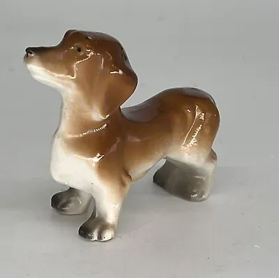 Vintage 3 1/2” Dachshund Figurine Dog Doxie Japan • $12.99