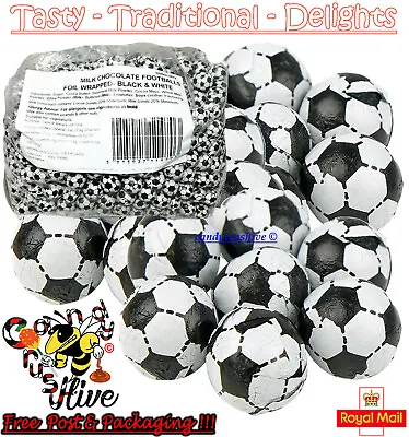 4g - 10kg New Milk Chocolate Footballs Wholesale Pick N Mix Retro Sweets Candy B • £129.97