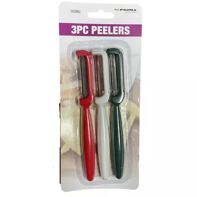 3pc Vegetable Fruit Speed Potato Peeler • £3.29