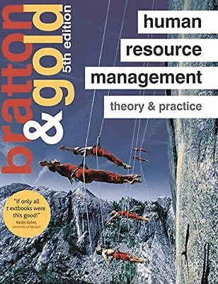 Human Resource Management: Theory And Practice By Gold Jeff Book The Cheap Fast • £5