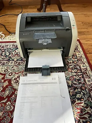 HP LaserJet 1012 Workgroup Laser Printer 14K Pages • $45