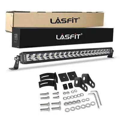 22inch LED Light Bar Spot Flood Combo For Jeep Bumper Driving Offroad SUV Lights • $79.99