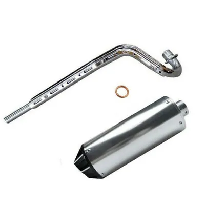 Exhaust Muffler Pipe Lifan 90cc 125cc 140cc Sdg Ssr 107 109 125 P Ex05 Crf50 • $53.36