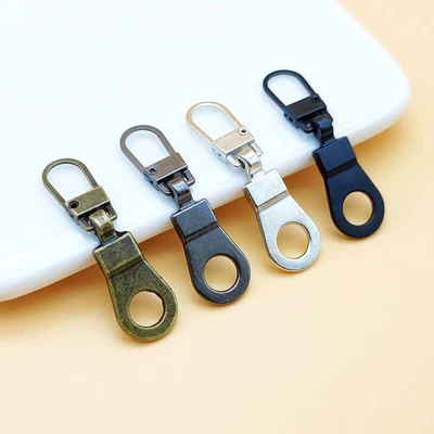 £2.84 • Buy 5PCS Metal Zipper Pull Fixer Slider Puller Zip Head Instant Repair Replacement