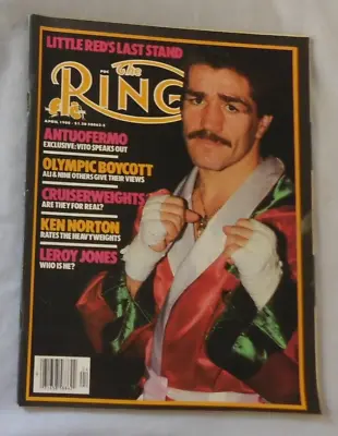 $7.90 • Buy Vito Antuofermo April 1980 The RING Boxing Magazine Vg/ex+