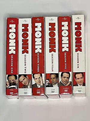 Monk: Seasons 1-6 Tony Shaloub DVD • $27.99