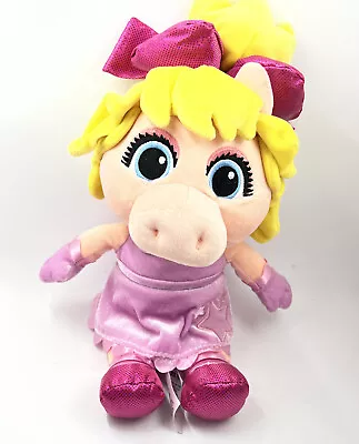 Disney Store Miss Piggy Muppet Babies Plush Pig Pink 13” Soft Toy Stuffed Animal • $9.40