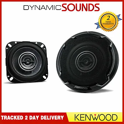 Kenwood KFC-PS1096 10cm 4  220W Car Stereo Audio Speakers Door Dash Shelf • £34.95