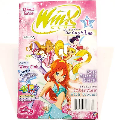 Scholastic Winx Club Comic Book #1  With Trading Card 2005 • $39.99