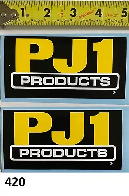 2! PJ1 Products Sticker Decal Margay Shifter Kart Racing Yamaha CRG Birel OTK • $10.87