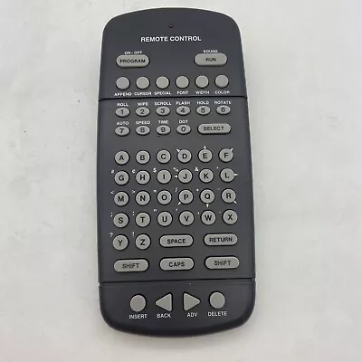 63407203 Adaptive Micro Systems Alpha Remote  Control For Big Dot Sign Tested • $24.99