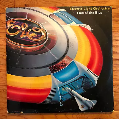 Electric Light Orchestra  Out Of The Blue 2LP Jet 1977 Press ELO Stan Ricker VG+ • $19.99