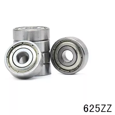 10pcs 625ZZ Miniature Mini Ball Bearings Metal Open Micro Bearing 5mm High • $7.44