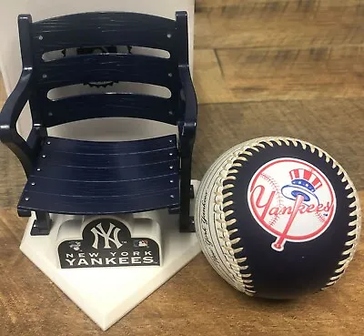 $29.95 • Buy New York Yankees Stadium Favorites Mini Seat And Full Color Logo Baseball