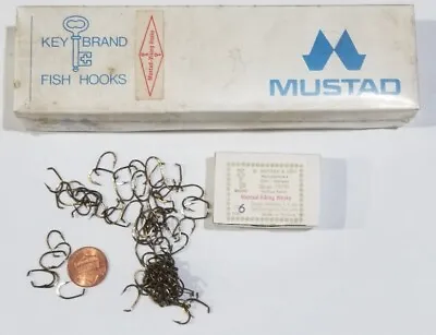 1000 Mustad Viking Qual 79791 #6 Fly Tying Hooks Fishing Dry Fly Hollow Point • $45