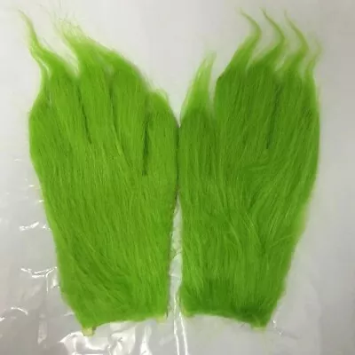 The Grinch Funny Geek Stole Christmas Wool Cosplay Glove Kids Adult Costume Prop • $12.99