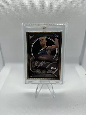 Rose Namajunas 2017 Topps Museum Gold Framed Auto /15 • $79.99