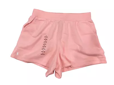 Polo Ralph Lauren Girls Peach Knit Jersey Short Size Large (12-14) • $29.94