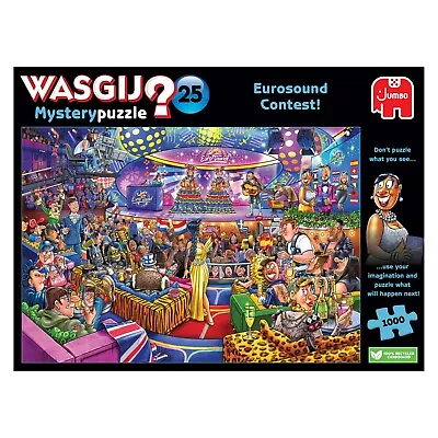 WASGIJ Mystery 25- Eurosound Contest 1000pc Jigsaw Puzzle 1110100019 • £12.95