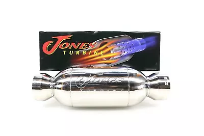 NEW Jones Performance Turbine Muffler JT4040 4  In 304 Stainless Steel Universal • $47.44