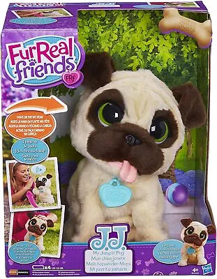 FurReal Friends JJ My Jumping Pug Pet Toy B0449 Heavily Discounted Ex Display • £29.99