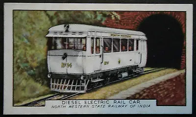 Indian Hill Railway   Kalka Simla Railcar  Vintage  1930's Card   CD21M • £4.99
