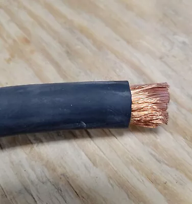 25 Ft 4/0 AWG Copper Welding Cable Available Colors Red Or Black • $155