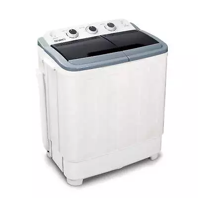 Devanti 5kg Mini Portable Washing Machine Twin Tub Spin Camping Caravan Outdoor • $146.95