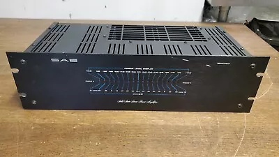 Vintage SAE 3100 Stereo POWER AMPLIFIER AMP Working • $125