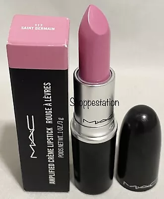 MAC Amplified Creme Lipstick Shade 117 SAINT GERMAIN Full Size .1oz / 3g • $32