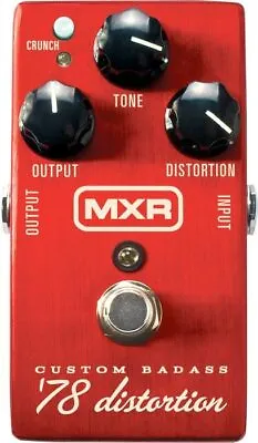 MXR M78 Custom Badass 78 Distortion Guitar Effects Pedal New! • $119.99