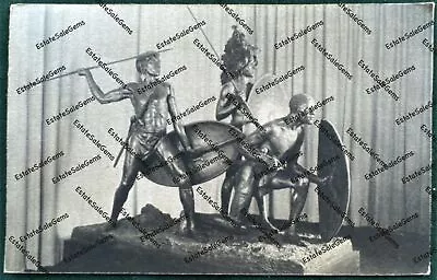 Vintage Postcard Carl Akeley Sculpture Nandi Spearmen Museum Of Natural History • $19.99