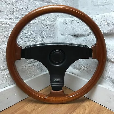 Genuine Personal Design Giugiaro Wood Rim 365mm Steering Wheel. Classic Retro.7D • $622.41