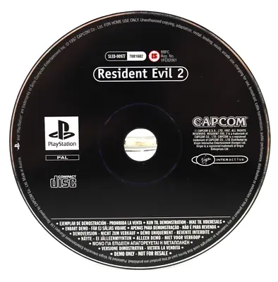 Resident Evil 2 [DEMO DISC] - PlayStation 1 [PAL] - WITH WARRANTY • $35.95