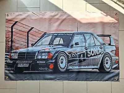 Mercedes Benz EVOLUTION 2 DTM Flag/Banner/Merchandise/Mural/Motorsport • $25.57