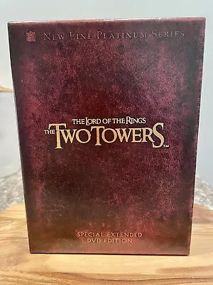 Lord Of The Rings: The Two Towers (Special Extended Edition) 4-Disc DVD Box Set • $15