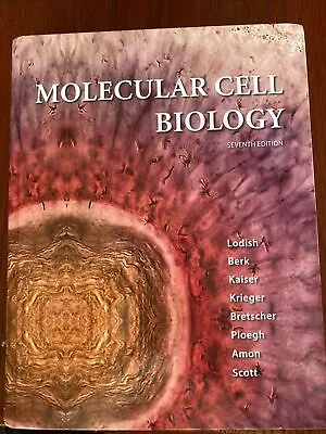 Molecular Cell Biology By Arnold Berk Anthony Bretscher Harvey Lodish... • $30