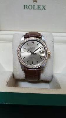 TUDOR Prince Diamond Bezel Customized Two Tone Watch - Ref. 74033 • $860