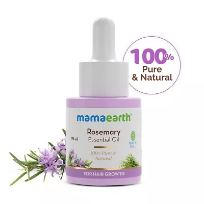 Mamaearth Rosemary Essential Oil For Hair Growth - 15 Ml (PACK OF 2) • $49.80