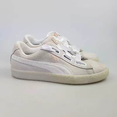 $41.24 • Buy Women's PUMA 'Suede Ribbons' Sz 8 US Shoes Grey Low Leather | 3+ Extra 10% Off