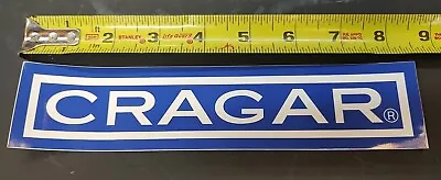 Original Vintage NOS CRAGAR Racing Wheels Sticker ~8 1/2x2”  • $26.96