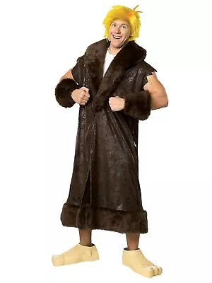 Rubies Barney Rubble Deluxe Mens Dress Up Halloween Flintstones Costume Standard • $83