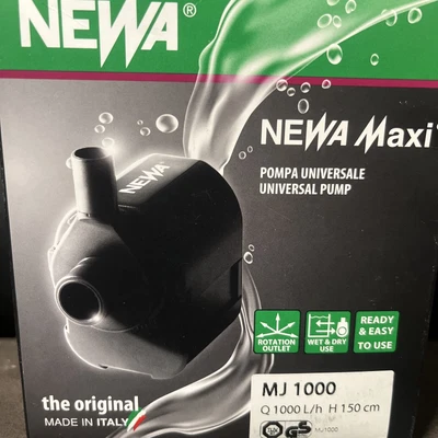 £20 • Buy Newa Maxi Jet MJ1000 1000lph Submersible Water Pump Hydroponics