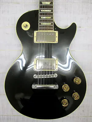 Epiphone 2001 LPS-80 Les Paul Standard Black Used Electric Guitar Made In Japan • $1250